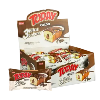 Today 3 Bites Cocoa VE: 24 x 45g