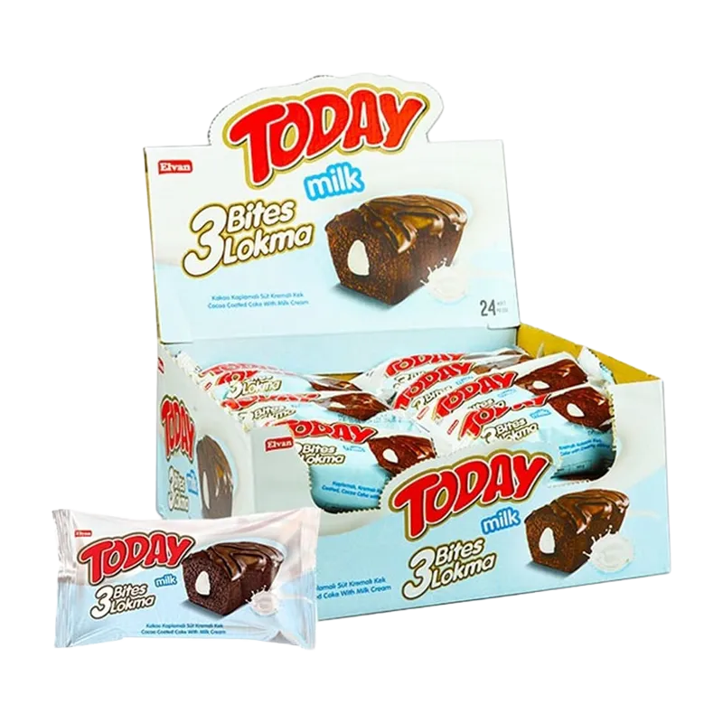 Today 3 Bites Milk VE: 24 x 45g