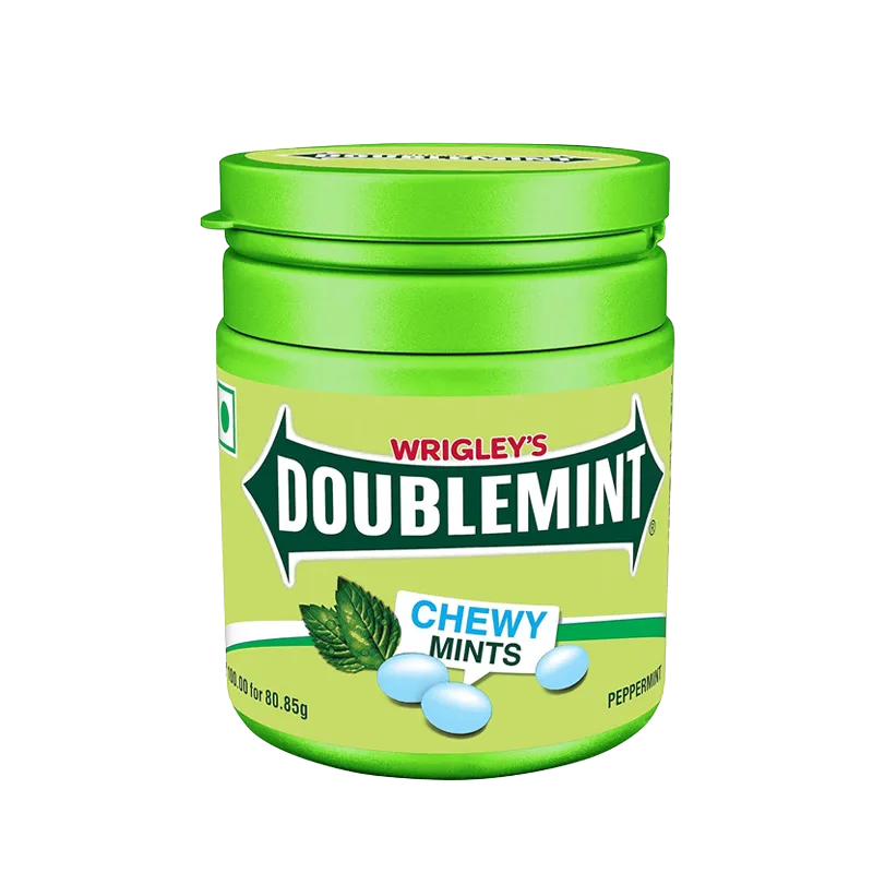 Wrigley's Doublemint Mints Display VE: 8 x 30g