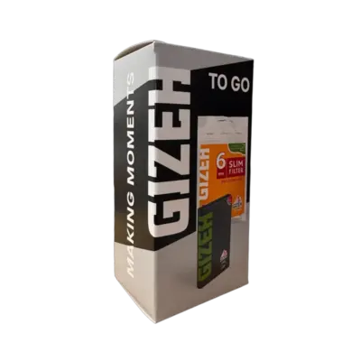 Gizeh to go VE: 10 x Black Fine + Gizeh Slim Filter
