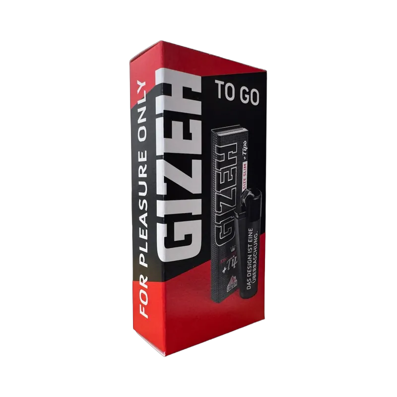Gizeh to go VE: 10 Packungen: 1 King Size Slim + 34 Tips + 1 Clipper