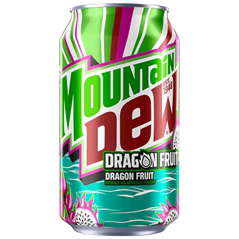 Mountain Dew - Dragon Fruit VE: 12 Stück a 0,355l