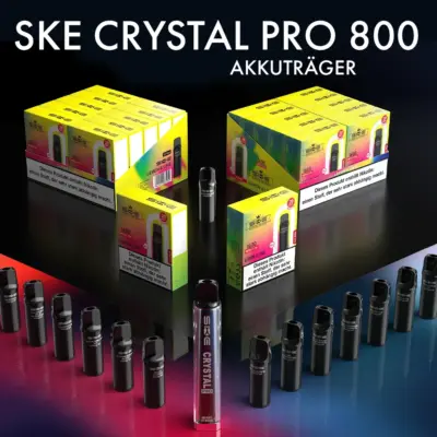 SKE Crystal Pro 800 Akkuträger