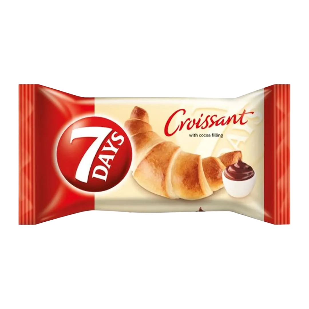 7 Days Croissant Kakao VE: 10 Stück a 60g