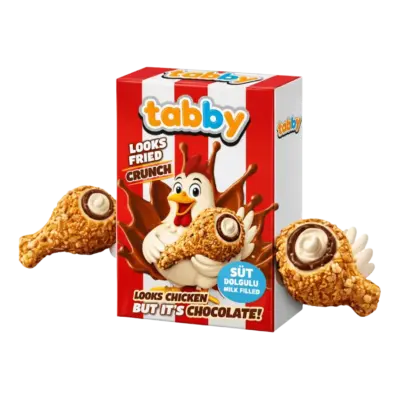 Tabby Chicken Wing Schokolade VE: 24 Stück a 48g