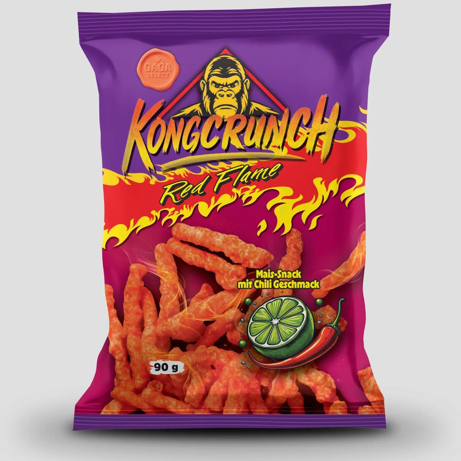 Kongcrunch Red Flame VE: 24 Stück a 90g