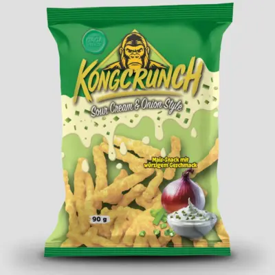 Kongcrunch Sour Cream & Union Style VE: 24 Stück a 90g