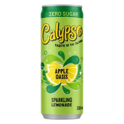 Calypso Apple Oasis ZERO Sugar VE: 12 Stück a 0,33l
