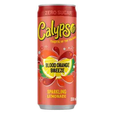 Calypso Blood Orange Breeze ZERO Sugar VE: 12 Stück a 0,33l