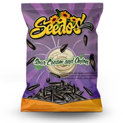 Seedos Sonnenblumenkerne Sour Cream & Onion VE: 36 x 100g