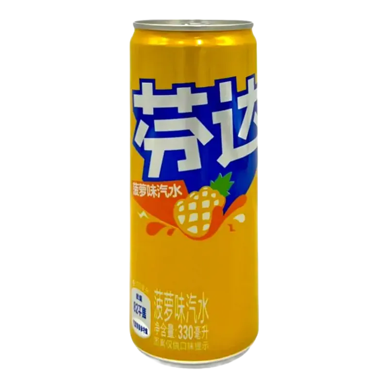 Fanta Pineapple China VE: 24 x 330ml
