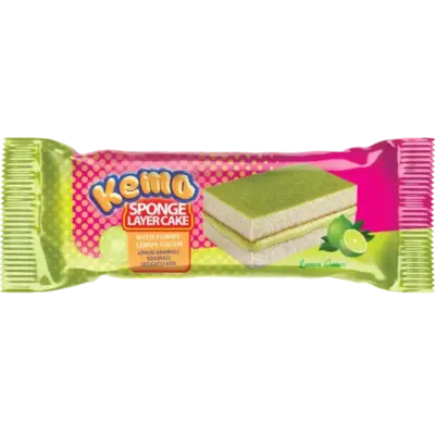 Kemo Sponge Layer Cake - Lemon Creme VE: 24 x 35g