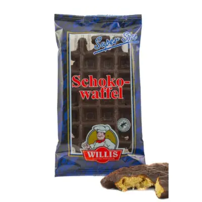 Willis Schoko Waffel VE: 30 x 90g