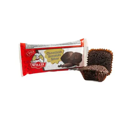 Willis Brownie Bites 2-pack VE: 44 x 50g