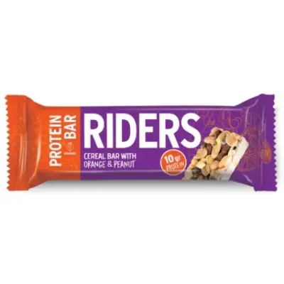 Granio Riders - Orange Erdnuss Protein Bar VE: 24 x 40g