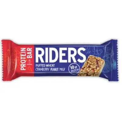 Granio Riders - Milchschokolade Rote Beeren Protein Bar VE: 24 x 40g
