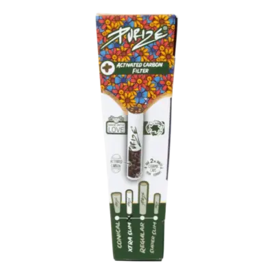 Purize Pre Rolled Cones 3x Xtra Slim Size 6 MM 3er Pre-Rolled inkl. Filter und Stopfhilfe VE: 30 x 3 Prerolled