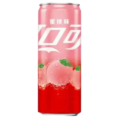 Coca Cola - Peach Dosen China VE: 24 x 330ml