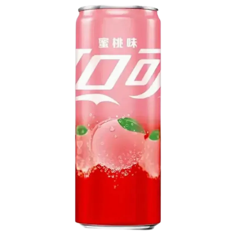 Coca Cola - Peach Dosen China VE: 24 x 330ml