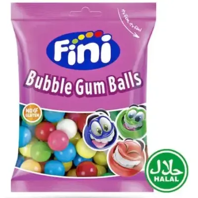 FINI HELAL Bubble Gum Balls Kaugummi VE: 12 x 75g