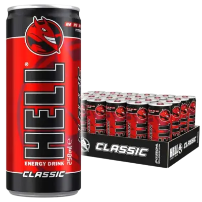 Hell Energy Drink – Classic VE: 24 x 250ml
