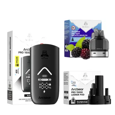 Starterkit: Blackberry Ice – Schwarzer AKKU
