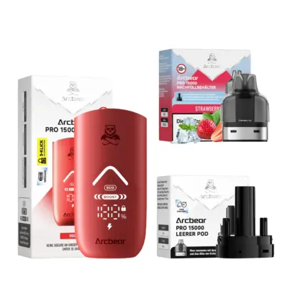 Starterkit: Strawberry Ice – Roter AKKU