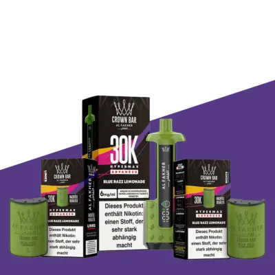 Blue Razz Lemonade VE: 10 Pods + 5 Akkus