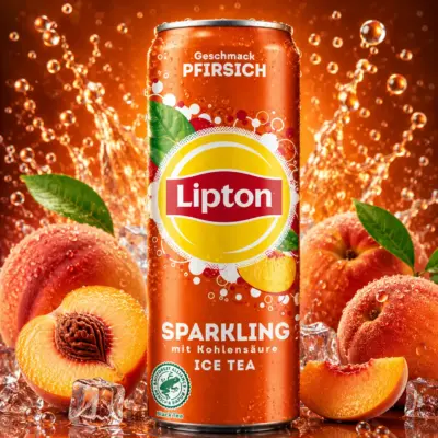 Lipton Dose Sparkling Pfirsich VE: 24 x 330ml