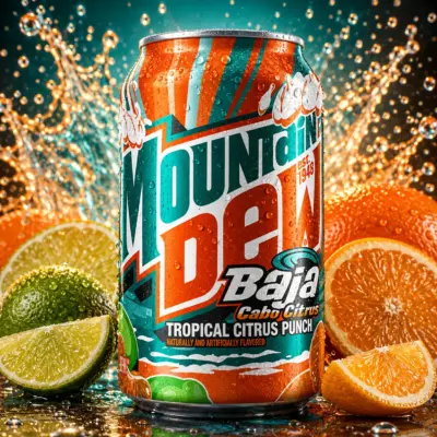Mountain Dew - Baja Cabo Citrus VE: 12 x 355ml