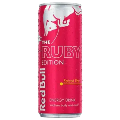 Red Bull Spiced Pear Ruby Edition VE: 24 x 250ml