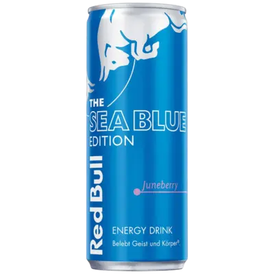 Red Bull Juneberry Sea Blue Edition VE: 24 x 250ml