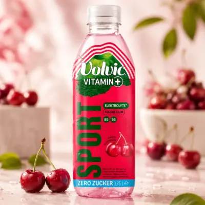 Volvic Vitamin+ Sport Kirsche VE: 6 x 750ml
