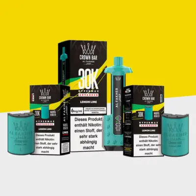 Lemon Lime VE: 10 Pods + 5 Akkus
