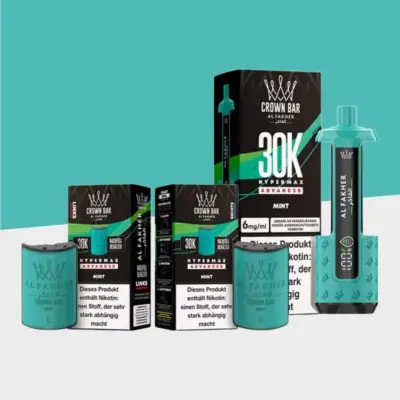 Mint VE: 10 Pods + 5 Akkus