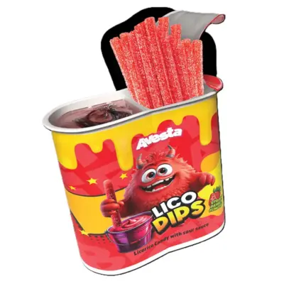 Avesta Lico Dips Strawberry Display VE: 12 x 40g