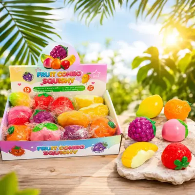 Squeezy Obst Fruits VE: 12 Stück