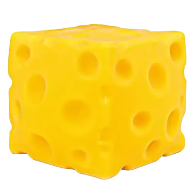 Cheese Squishy Toy VE: 12 Stück