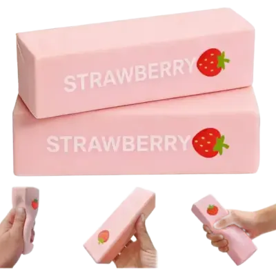 Butter Squishy Rosa Groß VE: 12 Stück