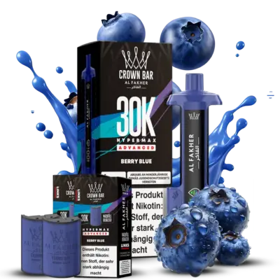 Berry Blue VE: 10 Pods + 5 Akkus