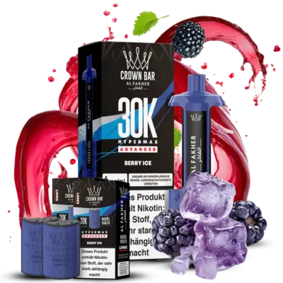 Berry Ice VE: 10 Pods + 5 Akkus
