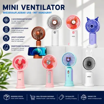 Mini Ventilatoren VE: 20 Stück