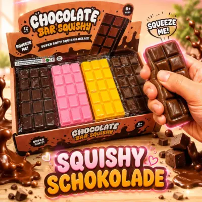 Squishy Bar Chocolate VE: 12 Stück
