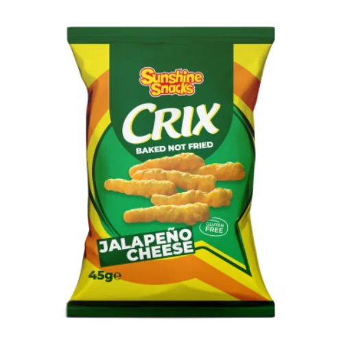 Sunshine Snack - Crix Jalapenos Cheese VE: 32 x 45g