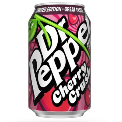 Dr. Pepper Cherry Crush Zero UK VE: 24 x 330ml