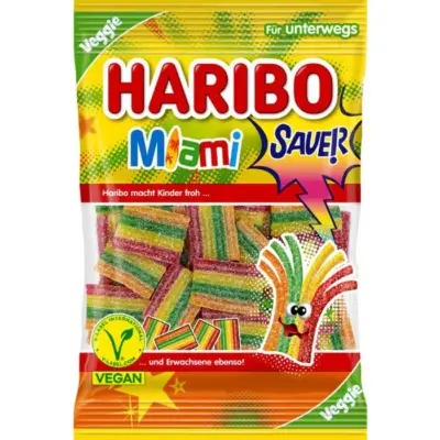 Haribo Miami Sauer VE: 22 x 85g