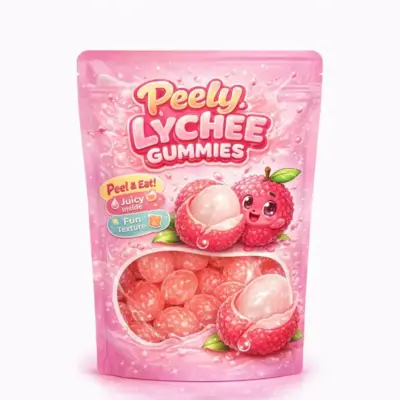 Pelly Gummy Lychee Flavor VE: 36 x 60g