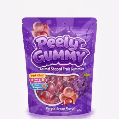 Pelly Gummy Purple Grape Flavor VE: 36 x 60g