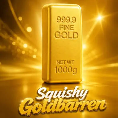 Squishy  GOLD VE: 12 Stück