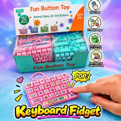 Fun Button Toy Tastatur VE: 12 Stück